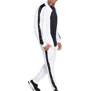 Conjunto Deportivo Unisex con Capucha, Manga Larga, Estampado de Diamantes de Imitación, Color Sólido, Cordón Ajustable, Corte Regular, Ropa Casual de Verano - Product Image 4