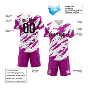 Durable <b>Football</b> Clothes Customized Soccer Uniforms | Sublimated Soccer Training Suit Kit, Soccer Jersey Shorts - Product Image 3