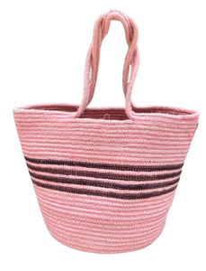 Bolsa de Mano de Algodón Orgánico de Doble Color, Tendencia 2026, Calidad Premium, Ecológica, Estilo Bohemio, Reutilizable, para Playa, Viajes y Compras - Product Image 5