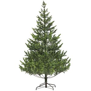 Albero di Natale Artificiale Realistico con Rami di Cedro, Facile da Montare, con Articolazioni a Cerniera, per Casa, Ufficio e Festività - Product Image 1