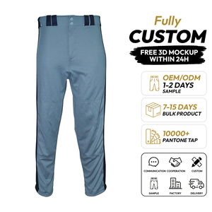 Pantalones Deportivos Unisex Personalizados de Poliéster 280g, Impresión Sublimada, Transpirables, Corte Ajustado, para Todas las Temporadas, Adultos, OEM, Antibacterianos, con Cierre de Cremallera - Product Image 1