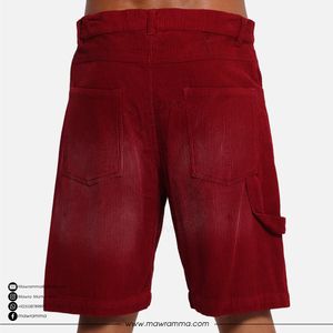 Shorts en jean très demandés, tissu de haute qualité, logo personnalisé, service OEM, broderie, poche latérale tissée, été, extérieur, unisexe - Product Image 5