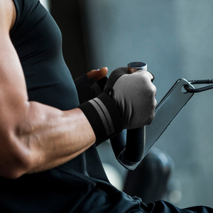 High Quality Weightlifting Workout <b>Gloves</b> for Gym Exercise Strength Development and Athletic Conditioning - Product Image 4