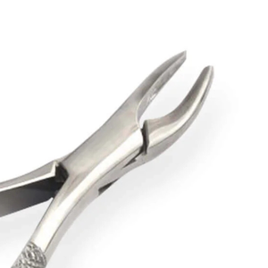 คีมถอนฟันแบบใช้มือสำหรับการผ่าตัดทางทันตกรรม # เครื่องมือถอนฟันกรามบน 101S สำหรับฟันกรามและฟันสี่ซี่ ทำจากสแตนเลส ออกแบบตามหลักสรีรศาสตร์ - Product Image 4