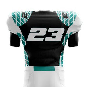 Nouvelle conception, meilleure qualité, ensembles d'uniformes de football américain, taille plus, antibactériens, respirants, personnalisables - Product Image 6