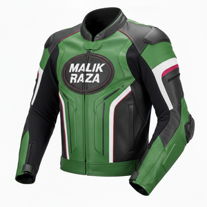 Chaqueta de Carreras de Cuero Vacuno Personalizada en Cualquier Color con Características Técnicas Personalizadas - Product Image 3