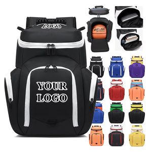 Nouveau sac à dos de football unisexe au design unique, avec fermeture éclair et rangement supplémentaire souple pour équipement de football et voyages - Product Image 6