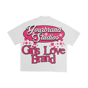 T-shirt 100% coton pour homme, coupe ample, imprimé, logo personnalisé OEM, impression par transfert thermique, coton lourd 100%, prix raisonnable - Product Image 6