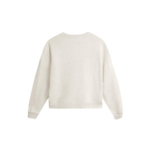 Sudadera de cuello redondo 100% algodón al por mayor para mujer, sudadera gruesa con logo personalizado impreso para invierno - Product Image 5