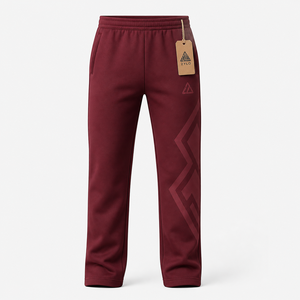 New Arrived 2026 Heavyweight 100% Cotton Canvas Eco-Friendly Breathable Boxy Fit 2 Tone Custom Washed Men's Casual Pants - Product Image 1
