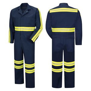 Overol de Algodón Transpirable con Certificación EN, Alta Visibilidad, Resistente al Fuego, para Industria Pesada, Paneles Transpirables, Cumple con las Normas - Product Image 3