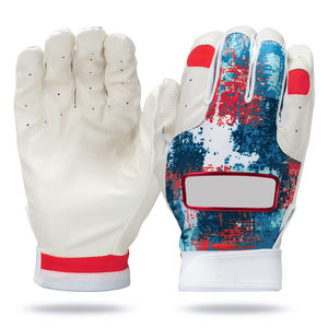 Gants de baseball en cuir véritable unisexes de qualité supérieure, sublimation, confortables, pour adultes, pour le softball et les sports. - Product Image 2