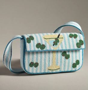 Bolso de Mano para Mujer, Hecho a Mano, con Bordado de Algodón y Cuentas, Patrón Personalizado, para Decoración del Hogar - Product Image 1