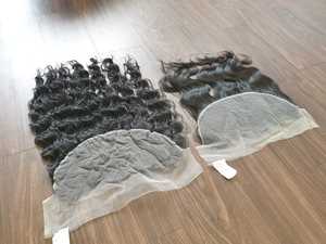 Pelucas Frontales de Cabello Remy de Lujo de 28 Pulgadas, las Más Vendidas de Fábrica en Vietnam, Extensiones de Cabello Humano con Textura Rizada/Ondulada, Todos los Colores, las Mejores - Product Image 2