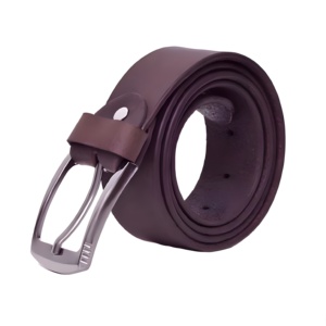 Premium Men Casual Leather Belt Brown Art Adjustable High Quality Durable Stylish Everyday Fashion <b>Accessory</b> for Modern Men 2026 - Product Image 5