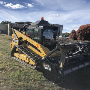 Quality Compact Cat Skid steer Loader with <b>mulcher</b> Motor & Pump High Efficiency 2-Year Warranty-Wholesale - Product Image 2