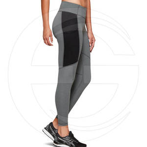 Leggings de yoga pour femmes, simples, solides, hautement élastiques, respirants, avec logo personnalisé, vêtements de sport, fournisseur OEM - Product Image 6