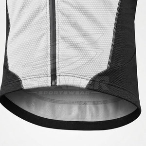 High Quality Customized Reflective <b>Cycling</b> <b>Jacket</b> Long Sleeves Back Storage Pockets Quick Dry Spandex/Polyester <b>Men's</b> Custom - Product Image 6