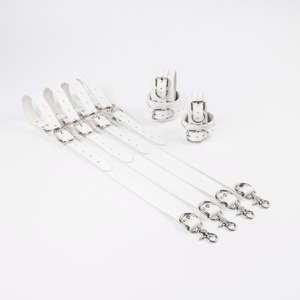 Customized Genuine Leather <b>Bed</b> <b>Restraints</b> Harness Straps Factory Price Bondage Cuffs Adult Toys RTTS-0122 - Product Image 4