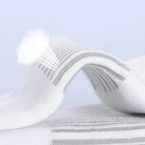 Men's Solid Color Crew Sports <b>Socks</b> Cross-Border Large Size Export Basketball Sweat-Absorbent Cotton Breathable Autumn <b>Black</b> - Product Image 4