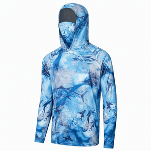 Camiseta de Pesca Massee Sports para Hombre, con Logotipo Personalizado, Transpirable, de Alto Rendimiento, Protección UV, Secado Rápido, Ligera, 240g, Jersey de Poliéster - Product Image 6
