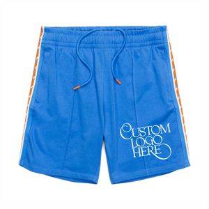 Shorts en maille légère entièrement imprimés avec logo personnalisé, entrejambe de 5 pouces, pour le basketball, la course et la gym, pour hommes, collection 2026 - Product Image 4