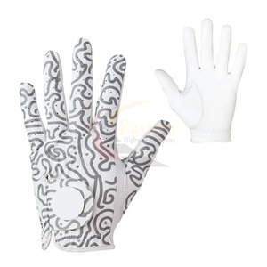 Gants de golf en cuir Cabretta de qualité supérieure, super doux, personnalisables avec logo, très confortables, prix bas, vente chaude professionnelle. - Product Image 3