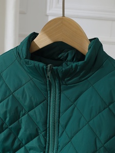 Wholesale Plain <b>Men</b> Hooded Puffer <b>Vest</b> <b>Heat</b> Reflective Lining Zipper Pockets - Product Image 2