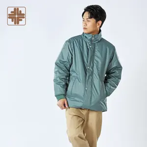 wholesale fashion waterproof winter coats for men with Large placket