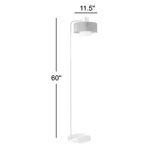 Lampadaire contemporain à hauteur standard avec luminosité réglable pour salon - Product Image 4