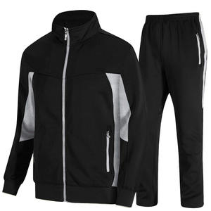 Conjunto Deportivo Slim Fit para Hombre, Chaqueta de Manga Larga de Poliéster de Peso Medio para Correr, Gimnasio y Deportes - Product Image 1