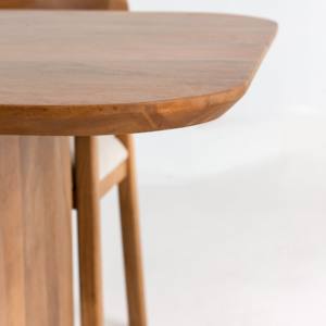Mesa de Comedor de Madera Vandana Zentrix Solace con Diseño Contemporáneo Hecho a Mano - Product Image 5
