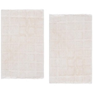 Juego de Alfombrillas de Baño de Algodón de Nuevo Diseño, 2 Piezas, Rectangulares, de Color Sólido, con Base de Goma Antideslizante, Lavables a Máquina, para Uso Doméstico - Product Image 5