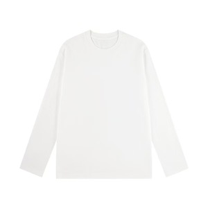 เสื้อยืดแขนยาวผู้ชายแบบพื้นฐาน 310 ตัว ผลิตจากผ้าฝ้าย 100% น้ำหนัก 230GSM ทรงลำลองพอดีตัว พิมพ์ลายดิจิทัล มีให้เลือก 15 สีพื้น ผลิตแบบ ODM ทอผ้า - Product Image 2