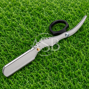Finger <b>Razor</b> Replaceable <b>Blade</b> Stainless Steel <b>Blade</b> Sharp <b>Straight</b> Edge <b>Razor</b> Grooming Tool Ring Handle - Product Image 6