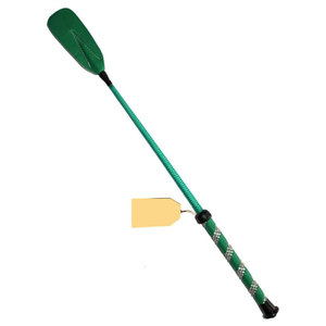 Fouet d'équitation professionnel avec poignée en caoutchouc confortable pour l'entraînement équestre - Product Image 1
