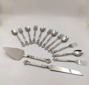Eco Material <b>Kitchen</b> Serving & Cooking <b>Tools</b> & <b>Gadgets</b> Utensil With Gold PVD Handle 18/8 Stainless Steel Kitchenware Dinnerware - Product Image 5