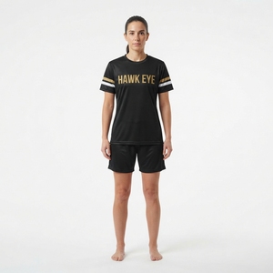 Uniforme Deportivo Personalizado de Fútbol Americano para Mujer Adulta, Jersey de Manga Corta - Product Image 1