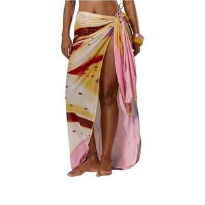 Paréo long pour femme, cache-maillot de bain, jupe de plage, paréo de plage - Product Image 2