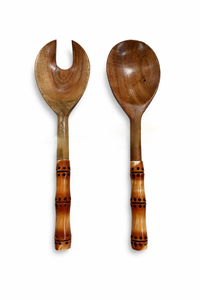 2. Cuchara de Cocina de Madera Hecha a Mano con Textura Fina y Suave, Utensilio de Cocina Ecológico para Mezclar, Remover, Freír y Servir Alimentos - Product Image 3