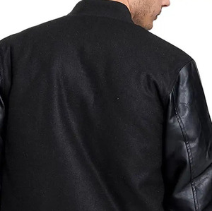 Stonefield Manufacturing Unisex Winter Varsity Jacket-Waterproof Thick Canvas Shell <b>Stand</b> 100% Wool Lining Breathable Windproof - Product Image 4