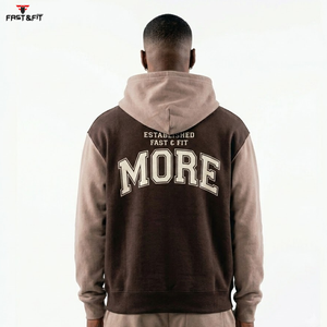 Sweat-shirts pour hommes de haute qualité, 100% coton, hiver, surdimensionnés, décontractés, légers, logo personnalisé, meilleur prix, fabriqués au Pakistan - Product Image 6