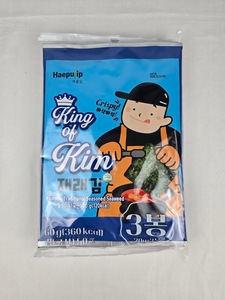สาหร่ายซูชิโนริ คิงออฟคิม สาหร่ายทะเลอบปรุงรสแบบดั้งเดิมของเกาหลี - Product Image 5