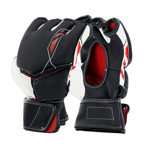 Hot Selling Good Quality Custom Professional Training MMA Boxing <b>Fingerless</b> <b>Gloves</b> MMA <b>Gloves</b> - Product Image 6