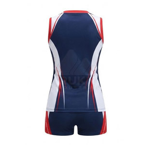 Maillot de volley-ball tendance pour femme, short de sport en polyester respirant, haute qualité, personnalisable, vente en gros, pour le jeu athlétique - Product Image 6