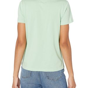 Nueva Camiseta Corta de Invierno de la Mejor Calidad para Mujer, con Logotipo Personalizado, Talla Grande, 100% Algodón, Felpa, Transpirable, Ecológica, Informal - Product Image 6
