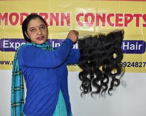 Vendeurs en gros de cheveux non transformés à cuticule alignée brut vierge indien birman armure de cheveux humains Bodywave 13*6 cheveux humains frontaux - Product Image 2