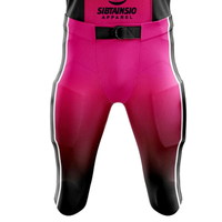 Ensemble d'uniformes de football américain respirants pour adultes avec tissu personnalisé et design unisexe