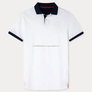 Polo en coton personnalisé avec logo en gros 2023, t-shirts de golf uniques, polo de designer original, polos pour hommes, chemises imprimées personnalisées - Product Image 1
