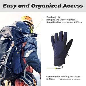 Gants d'hiver pour hommes et femmes, gants tactiles, randonnée, course à pied, cyclisme, conduite - Product Image 4